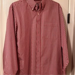 Jos A Bank Travel shirt- Tailored fit. Size Large.